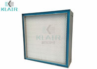 Mini filtro dell'aria del gel di silice della piega, filtri inversi da Hepa della guarnizione del gel per stanza pulita
