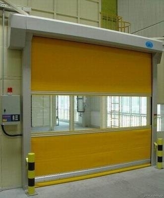 Annebbiamento della cascata di particelle di acciaio inossidabile della foschia con la porta automatica di rotolamento del PVC
