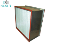 Filtro ad alta temperatura da media HEPA della fibra di vetro con i separatori di alluminio della struttura di SUS