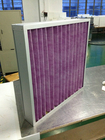 Filtro dell'aria medio della fabbrica del pannello di piegatura di efficienza per macchinario preciso elettronico
