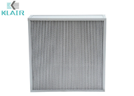 Filtro dell'aria di alluminio a forma di scatola del separatore HEPA della fibra di vetro per il sistema di HVAC