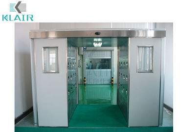 Tunnel della cascata di particelle del locale senza polvere del carico delle merci con il portello scorrevole automaticamente