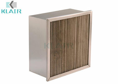 Ashrae Merv 14 serie ad alta temperatura di filtro dell'aria con la singola struttura dell'intestazione